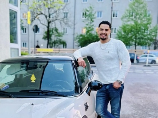 Farhad Noori, 24, of Afghanistan has been identified as the man who allegedly ploughed a car into a crown in Munich Germany on February 13, 2025. Picture: Facebook