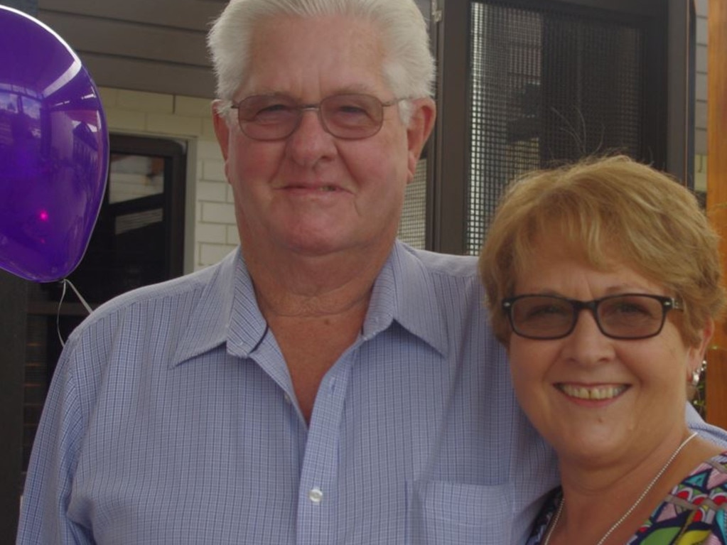 Cattle industry icon Malcolm Roberts with his daughter Andrea. Malcolm died on September 9, 2023, at the age of 89.