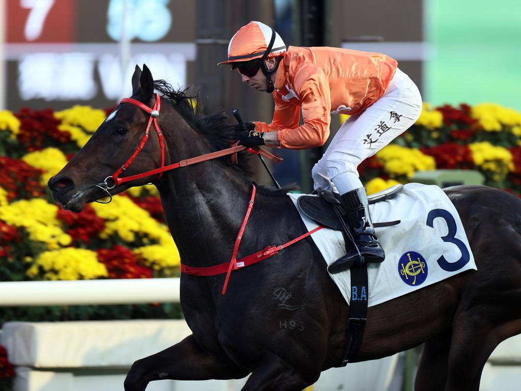 Brenton Avdulla slotted a race-to-race double. Picture: HKJC