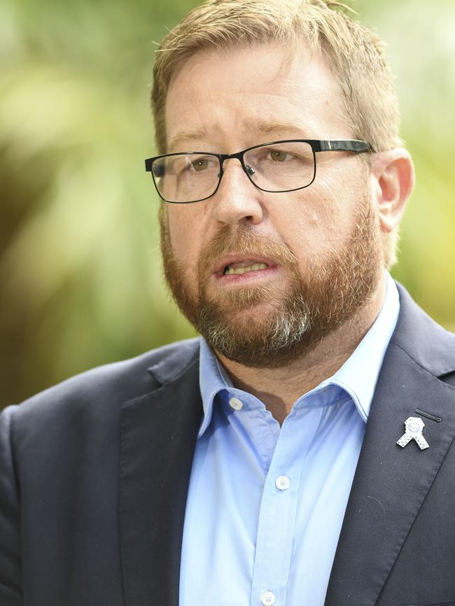 Police Minister Troy Grant.