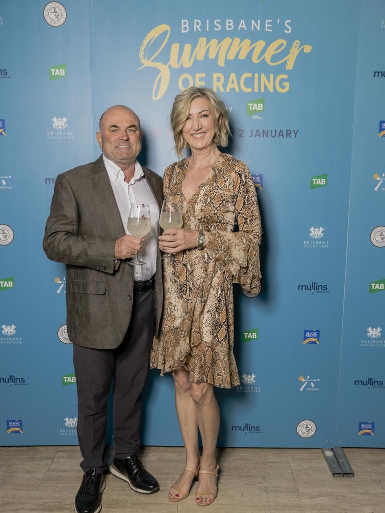 Roger Donazzan and Susan Cramer at Brisbane's Summer of Racing Launch at The Calile Hotel on November 19, 2020. Socials: Damien Anthony Rossi Pictures: Jared Vethaak