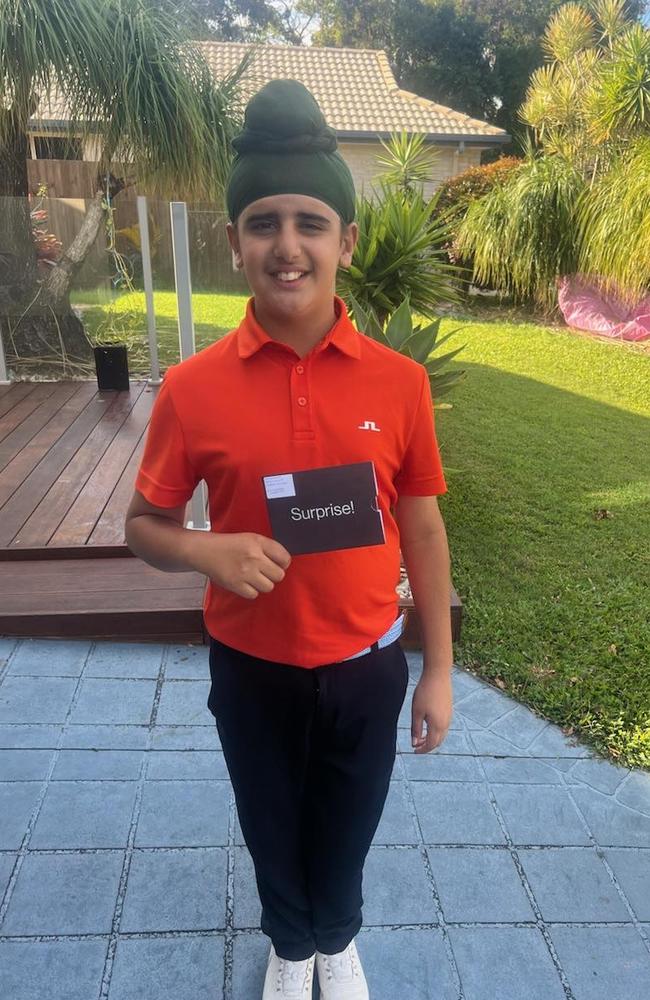 Gurmantar Gill, 11, was a very talented golfer who wanted to be a pro when he grew up.