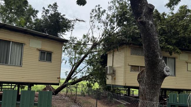 Ms Hill said a cabin was also damaged. Picture: Jo Hersey