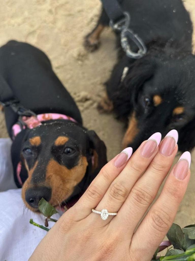 The couple have two dogs. Picture: Instagram / @isypaynefit