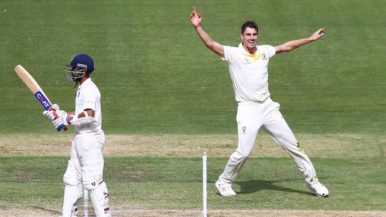 Pat Cummins claimed four wickets late on day three. Photo: Michael Dodge/Getty Images.