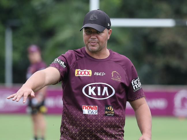 Anthony Seibold has been picking the minds of cross-code coaches. Picture: Annette Dew