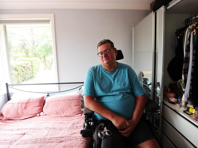 Lily’s father John Van De Putte has left his daughter’s bedroom the way she left it after she died. Picture: Tim Hunter