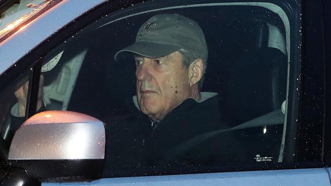 Special Counsel Robert Mueller arrives at his office on Friday. Picture: AFP 