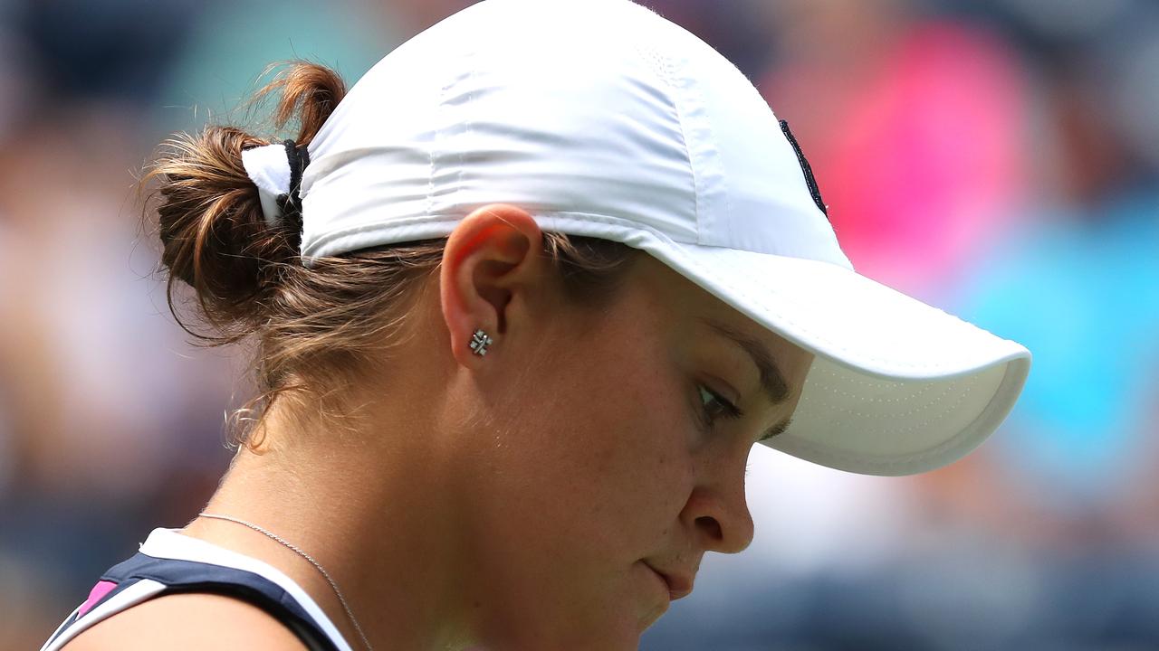 An early exit for Ash Barty at the US Open.