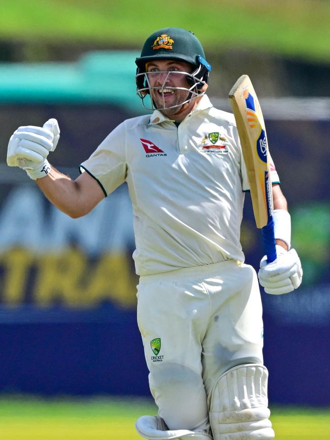 Australia's Josh Inglis seems ready made for Test cricket. (Photo by Ishara S. KODIKARA / AFP)