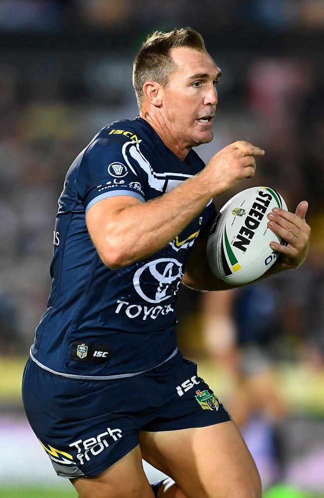 Scott Bolton in action for the North Queensland Cowboys.