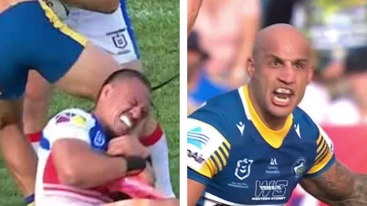 Blake Ferguson goes off with a crocodile roll.