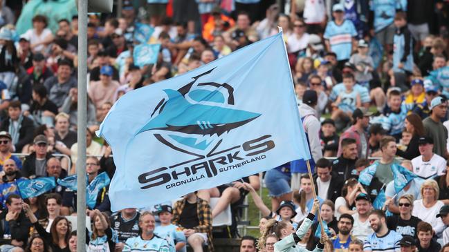 SYDNEY, AUSTRALIA - MARCH 19:  A general view of the sell out crowd during the round two NRL match between the Cronulla Sharks and the Parramatta Eels at PointsBet Stadium, on March 19, 2022, in Sydney, Australia. (Photo by Matt King/Getty Images)