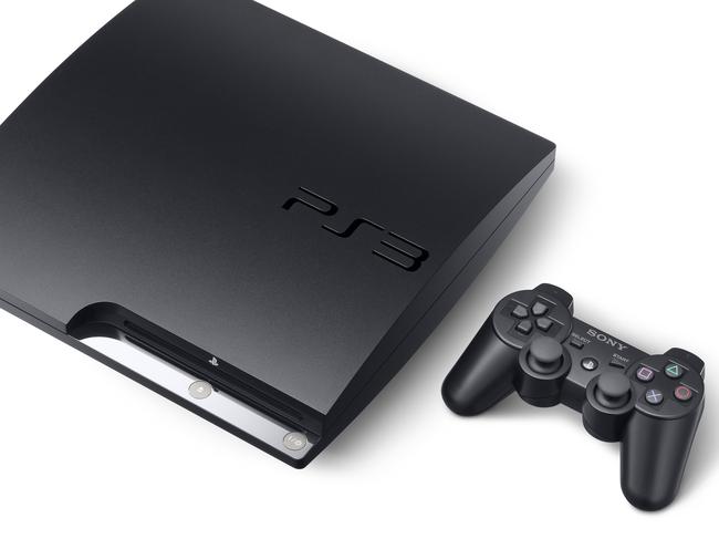 The slimline PlayStation 3 (PS3) console. Picture: Supplied