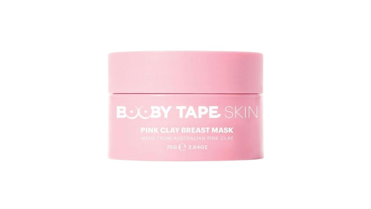 Booby Tape Pink Clay Breast Mask. Picture: Chemist Warehouse.