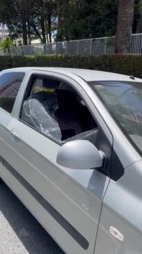 Cars have windows smashed in rampage by vandals