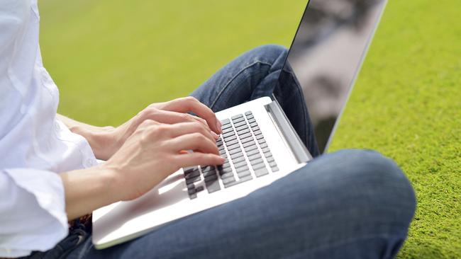 Online learning gives students flexibility to study wherever they want.