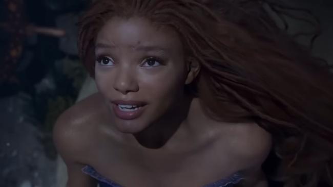 Halle Bailey as Ariel in The Little Mermaid. Picture: YouTube/Walt Disney Studios