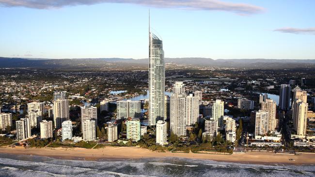 The 323m Q1 tower at Surfers Paradise has been Australia’s tallest building since 2005.