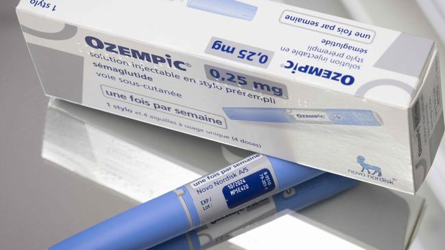 (FILES) This photograph taken on February 23, 2023, in Paris, shows the anti-diabetic medication "Ozempic" (semaglutide) made by Danish pharmaceutical company "Novo Nordisk". Surging demand for diabetes and weight loss drugs Ozempic and Wegovy has propelled Danish pharma group Novo Nordisk to the top spot as Europe's most valuable company, giving Denmark's economy a major makeover. (Photo by JOEL SAGET / AFP)