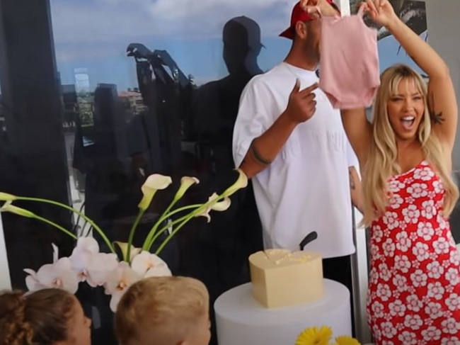 Tammy Hembrow has announced the gender of her third baby
