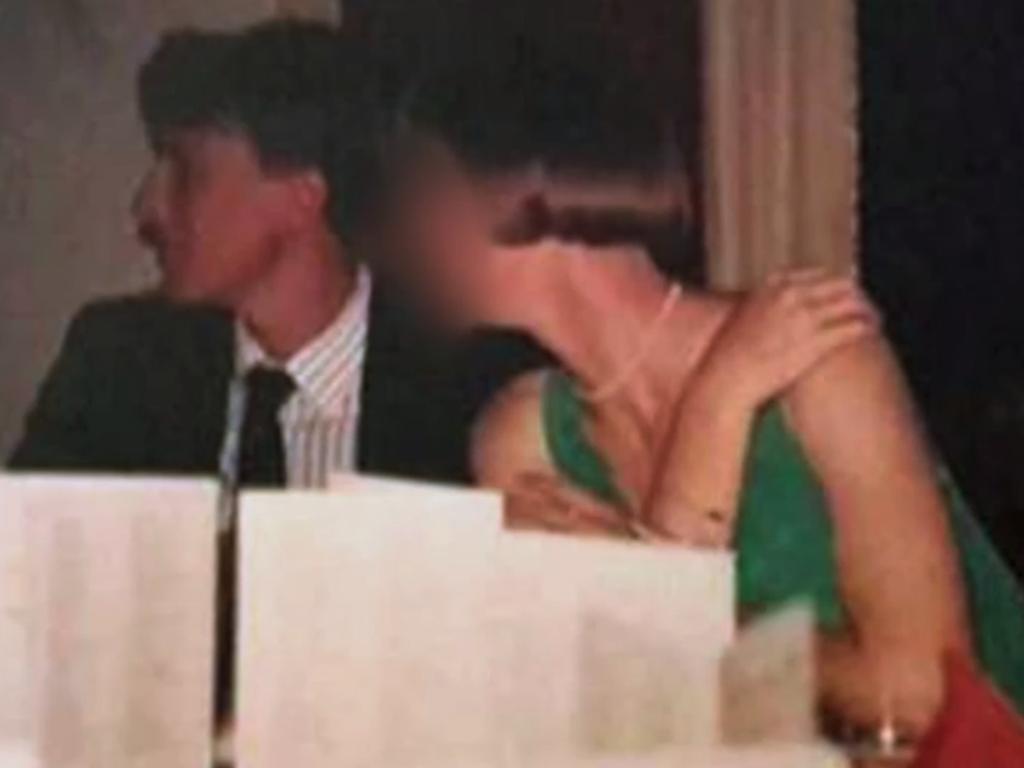 Christian Porter photographed with his accuser on the night of the alleged incident. Porter strenuously denies any wrongdoing. Picture: Supplied