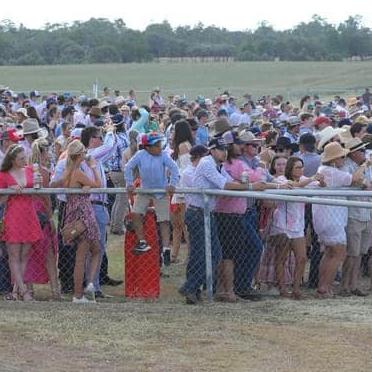 Crowds gathered at the Taroom New Years Eve Races, but troubles started at the gate when attendees couldn’t even bring up tickets on their phone. Picture: Tracee Haye Photography