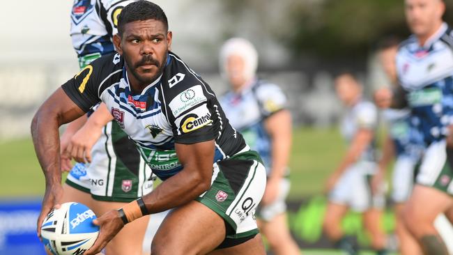 Ipswich Jets hooker Kierran Moseley looking to ignite some attack.