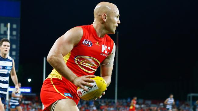 Gary Ablett will miss Gold Coast’s clash against Melbourne.
