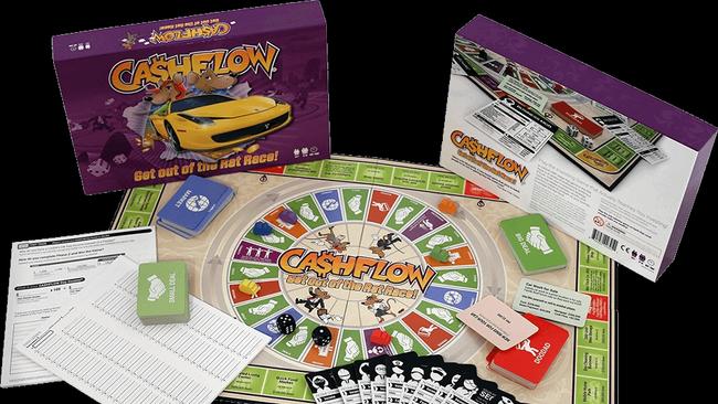 Author Robert Kiyoaski’s Cashflow board game teaches investment lessons.