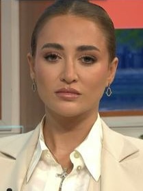 Harrison said she felt ‘humiliated’ after Bear leaked footage of them having sex without her consent. Picture: ITV/Good Morning Britain