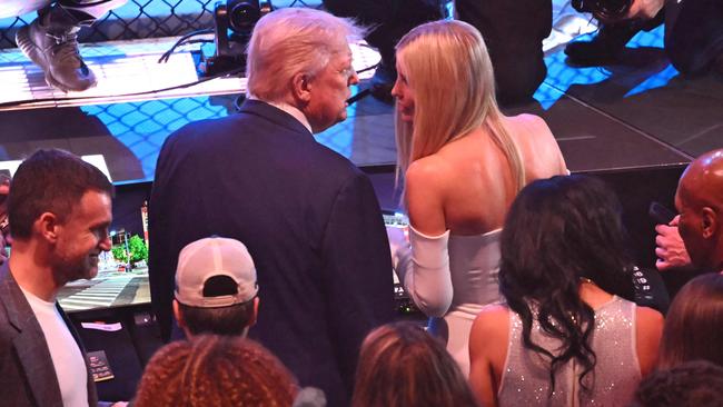 US President Donald Trump (L) and Ivanka Trump. (Photo by ANDREW CABALLERO-REYNOLDS / AFP)