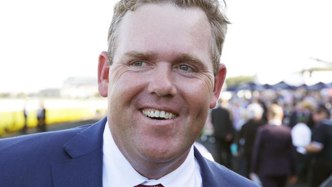 SYDNEY, AUSTRALIA - APRIL 07:  Trainer Ben Smith smiles after  winning  race 6 The Inglis Sires with El Dorado Dreaming  during day one of The Championships at Royal Randwick Racecourse on April 7, 2018 in Sydney, Australia.  (Photo by Mark Evans/Getty Images)