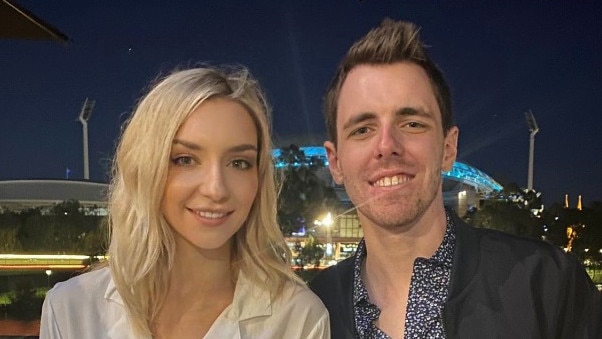 Luke Sweetman, pictured with his sister Laura, died in hospital after being punched at Taperoo just after midnight on Saturday August 10. Picture: Supplied