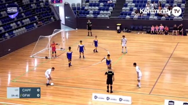 Replay: Football Australia National Futsal Championships Day 4 - Capital Football v Gold Fields WA (U13 boys)