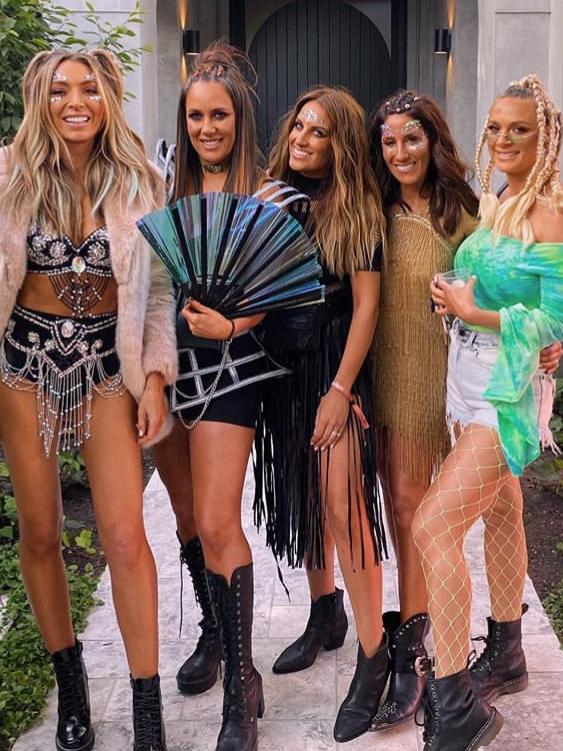 Nadia Bartel, Ellie Pearson, Jade Kisnorbo, Lana Wilkinson and Emily McKay. Picture: Instagram