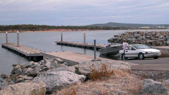 Billy Lights Point boat ramp at Port Lincoln.