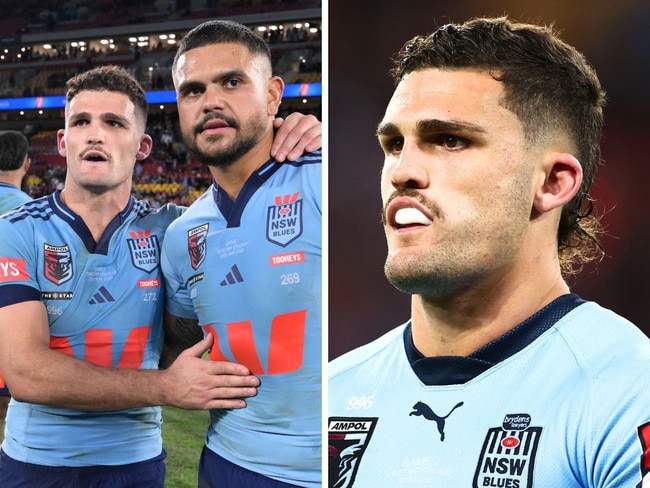 Nathan Cleary continues to struggle to stand out on the State of Origin stage. Image: Getty
