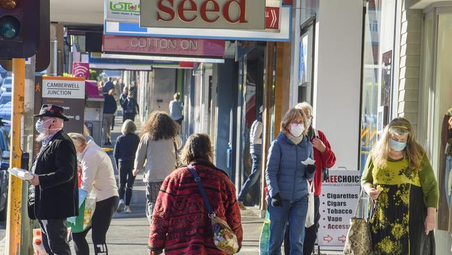 In Camberwell, the average lifespan is 88 years. Picture: Jay Town