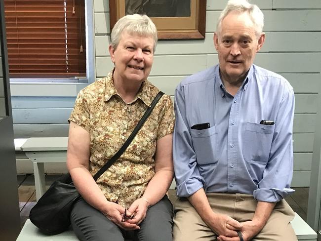 Korumburra pastor Ian Wilkinson and his wife, Heather Wilkinson. Picture: Supplied