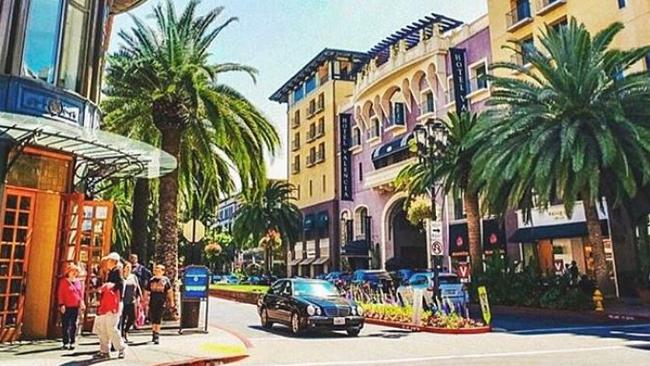 Santana Row is known as the Rodeo Drive of northern California. Photo: Instagram/@slimaurice