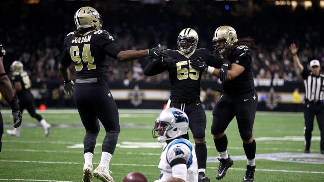 New Orleans Saints beat Carolina Panthers in NFC Wild Card round.