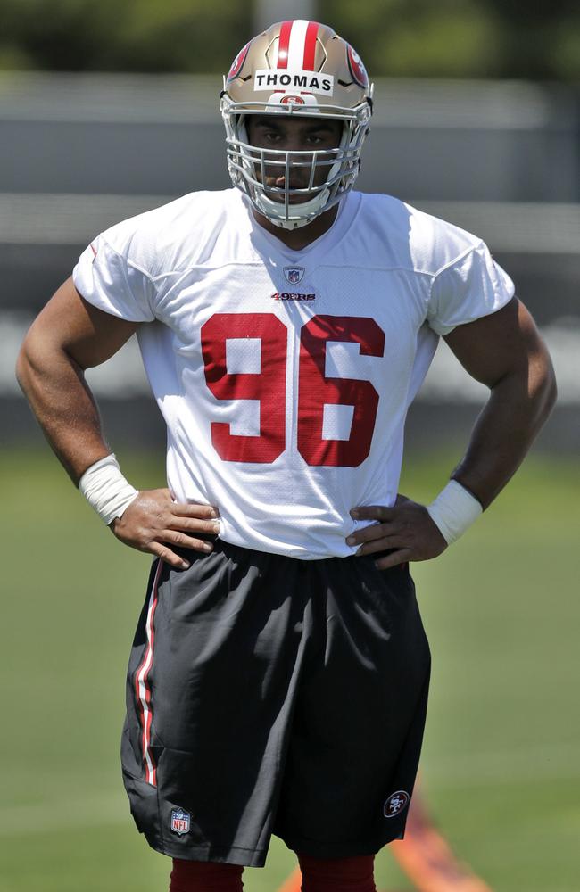 August 25, 2018: San Francisco 49ers defensive lineman Solomon