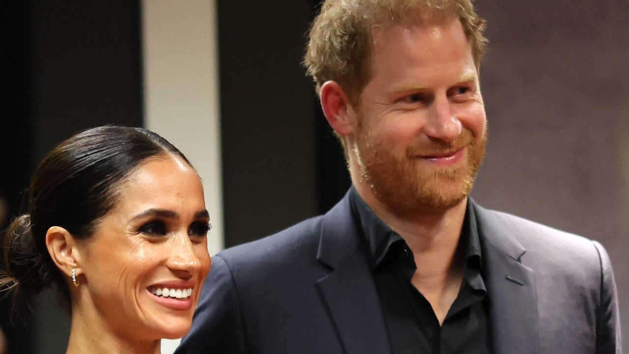 Harry and Meghan snapped taking Archie and Lilibet trick-or-treating