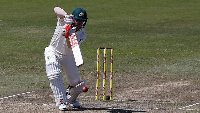 Australia’s batting order had a reliance on David Warner and Smith. Picture: Marco Longari