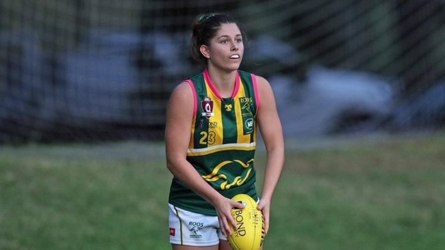 Maggie Harmer in action for Maroochydore. Picture: David Layden