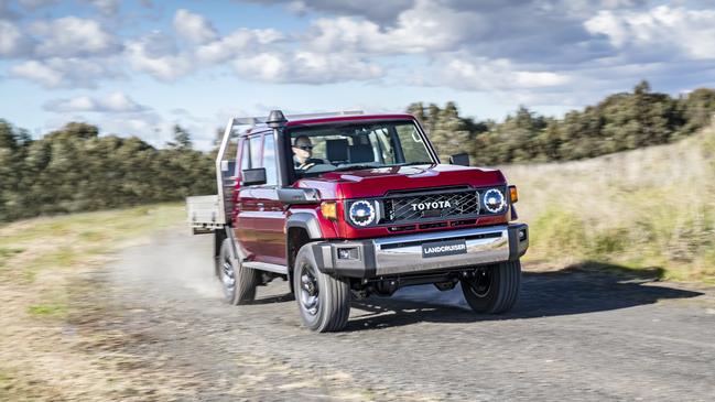 Toyota has updated the LandCruiser 70 Series.