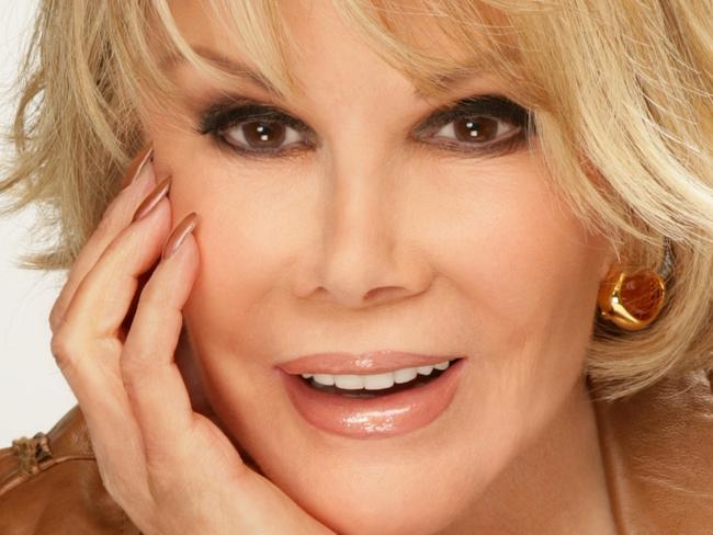 Comedian and TV personality Joan Rivers.