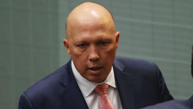 Peter Dutton at Question Time this week. Picture: NCA NewsWire/Gary Ramage