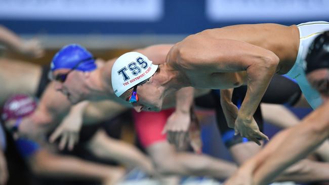 Cam McEvoy - Swimming, relay. (AAP Image/Darren England)